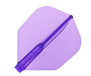 【中古-非常に良い】COSMO DARTS フライト Fit Flight AIR シェープ パープル 3枚入り