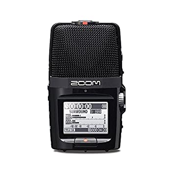 【中古-非常に良い】ZOOM ズーム USBマイク MSステレオマイク XYステレオマイク搭載 リニアPCM/ICハンディレコーダー Skype対応 ブラック フィールドレコーディング