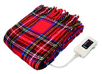 【中古-非常に良い】Sugiyama 電気ひざ掛け毛布 洗える 日本製 140×82cm レッド NA-055H-RT|ムジカ&フェリーチェ店