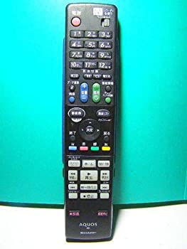 【中古-非常に良い】シャープ BDリモコン GA813PA