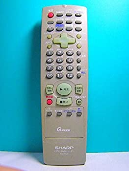 【中古-非常に良い】シャープ ビデオ・DVDリモコン NA536JD
