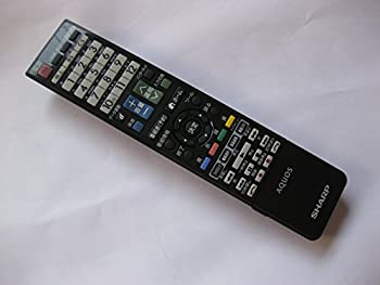 【中古-非常に良い】シャープ 液晶テレビ(AQUOS) 純正リモコンGA961WJSA(0106380350)｜ムジカ＆フェリーチェ店