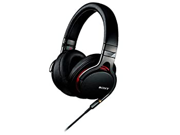 【未使用】【中古】ソニー SONY ヘッドホン MDR-1A : ハイレゾ対応 密閉型 折りたたみ式 ケーブル着脱式/バランス接続対応 リモコン・マイク付き ブラック MDR-1A B