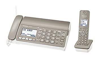 【中古-非常に良い】パナソニック おたっくす デジタルコードレスFAX 子機1台付き 1.9GHz DECT準拠方式 モカ KX-PD304DL-T