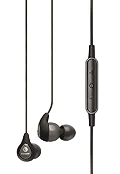 【中古-非常に良い】SHURE カナル型 イヤホン リモコン・マイク付 SE112m+ グレー 【国内正規品】 SE112M+-GR-A