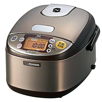 【中古-非常に良い】象印 炊飯器 3合 IH式 極め炊き ステンレスブラウン NP-GG05-XT