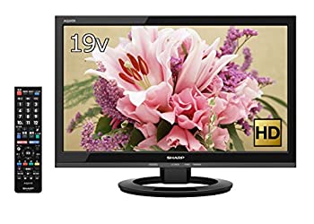 【中古-非常に良い】シャープ 19V型 液晶 テレビ AQUOS LC-19K30-B ハイビジョン 外付HDD対応(裏番組録画) ブラック 2015年モデル｜ムジカ＆フェリーチェ店