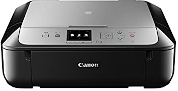 【中古-人並み外れたに似つかわしい】【インポート･日本遣りかた】Canon インクジェット印刷工練りあわせる機 PIXUS MG5730 BS 黒いことしろがね色