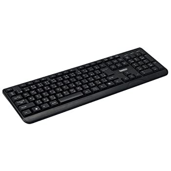 【中古】3R 108キーUSBキーボード ブラック 3R-KCKB04UBK