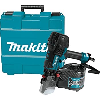 【中古】マキタ(Makita) 90mm 高圧エア釘打 (赤) エアダスタ付 AN935H