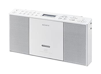 【中古-非常に良い】ソニー CDラジオ ZS-E30 : FM/AM/ワイドFM対応 ホワイト ZS-E30 W