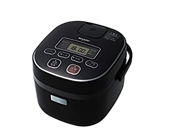 【中古】シャープ 炊飯器 3合 ブラック KS-C5J-B|ムジカ&フェリーチェ店