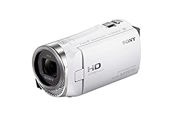 【中古-非常に良い】ソニー SONY ビデオカメラ HDR-CX485 32GB 光学30倍 ホワイト Handycam HDR-CX485 WC