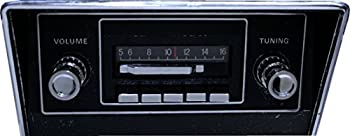 【中古-非常に良い】1967-1973 Mustang 300 watt Slidebar AM FM Car Stereo/Radio with iPod Docking Cable by Custom Autosound