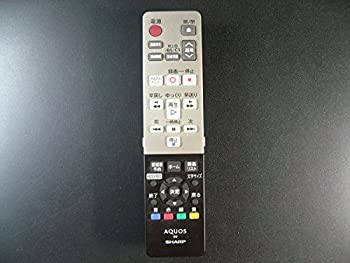【中古-非常に良い】シャープ ブルーレイリモコン GB030PA
