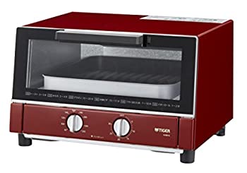 【未使用】タイガー オーブン トースター レッド やきたて KAM-G130-R Tiger