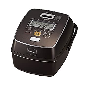 【中古-非常に良い】象印 炊飯器 圧力IH式 5.5合 鉄器コート極め羽釜 プライムブラウン NW-AA10-TZ