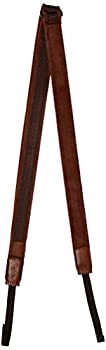 【中古-非常に良い】RightOn! STRAPS ウクレレストラップ 幅 2.5cm、長さ 103~136cm UKE DUAL HOOK ブラウン