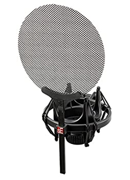 【中古-非常に良い】sE Electronics Isolation Pack ショックマウント+メタルポップフィルター【国内正規品】