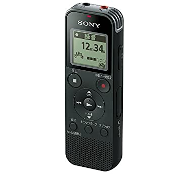 【中古-非常に良い】ソニー ICレコーダー 4GB リニアPCM録音対応 FMラジオチューナー内蔵 ブラック ICD-PX470F B