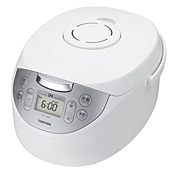 【中古-非常に良い】東芝 炊飯器 5.5合 IHジャー炊飯器 保温白米24時間 RC-10HK(W)