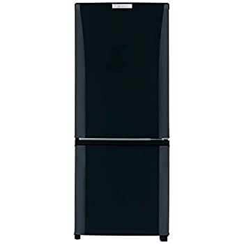 【中古-非常に良い】三菱 冷蔵庫 ボトム冷凍室 右開き 146L サファイアブラック MR-P15A B｜ムジカ＆フェリーチェ店