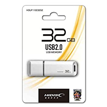 【未使用】HIDISC USB2.0対応 フラッシュメモリ 32GB HDUF113C32G2