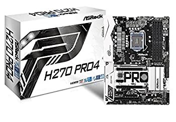 【中古】【輸入･日本仕様】ASRock Intel H270チップセット搭載 ATXマザーボード H270 Pro4