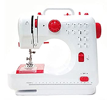 【中古-非常に良い】SIS コンパクト電動ミシン FHSM-505B-RD レッド