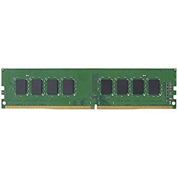 【中古-非常に良い】【輸入･日本仕様】エレコム DDR4-2400/288pin PC4-19200/8GB/DT用