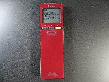 【中古-人並み外れたに好いたらしい】三菱 お部屋冷房装置 霧ヶ峰用 遠隔操作 赤いこと XG162(M21 EE1 426) エアコン用アクセサリー-季節・空調家電用アクセサリー-家電
