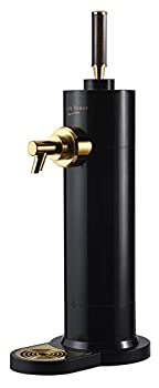 【未使用】【中古】グリーンハウス ビール サーバー スタンド 型 超音波式 保冷剤 1セット付属 ハンドル色 木目 本体色 ブラック 抽出スピード約2倍 (当社比) GH-BE|ムジカ&フェリーチェ店