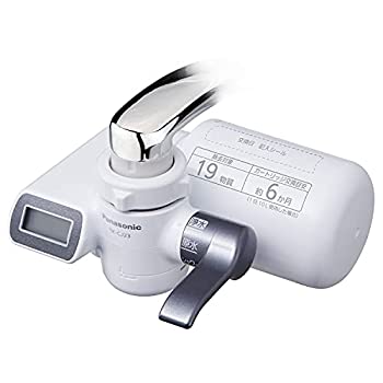 【中古-人並み外れたに好いたらしい】パナソニック 浄水器 水道の栓直結型 メタリックグレー TK-CJ23-H