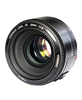 【未使用】【中古】YONGNUO YN50mm F1.8 単焦点レンズ キャノン EFマウント フルサイズ対応 標準レンズ