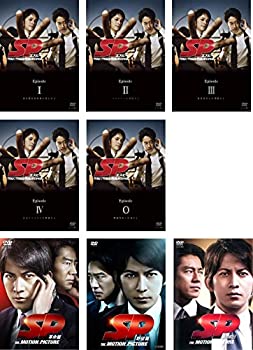 【未使用】【中古】SP エスピー 警視庁警備部警護課第四係 TV版全5巻、革命前日、劇場版 野望篇、革命篇 [レンタル落ち] 全8巻セット [マーケットプレイスDVDセット 24,777円