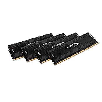 【中古-非常に良い】【輸入･日本仕様】キングストン Kingston デスクトップPC用メモリ DDR4-2666 16GBx4枚 HyperX Predator CL13 1.35V HX426C13PB3K4/64