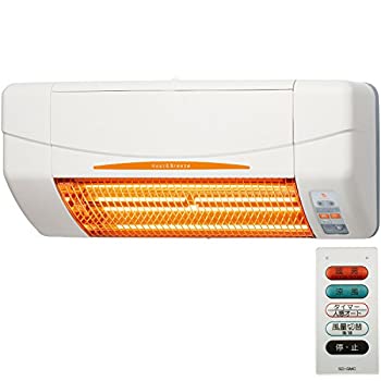 【中古-非常に良い】高須産業(TSK) 涼風暖房機 脱衣所・トイレ・小部屋用 非防水仕様 ホワイト SDG-1200GSM|ムジカ&フェリーチェ店