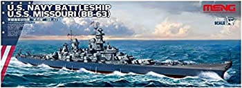 【中古】モンモデル 1/700 アメリカ海軍 戦艦 ミズーリ BB-63 色分け済みプラモデル MPS004