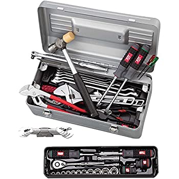 【未使用】【中古】京都機械工具(KTC) ツールセット 工具セット (片開きケースタイプ) SK3481S