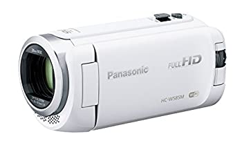 【中古-非常に良い】パナソニック HDビデオカメラ W585M 64GB ワイプ撮り 高倍率90倍ズーム ホワイト HC-W585M-W