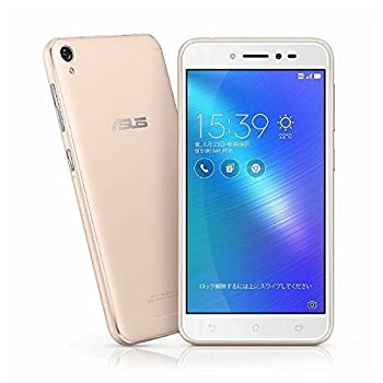 【中古-非常に良い】エイスース ASUS ZenFone Live　シャンパンゴールド ZB501KL-GD16
