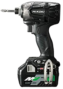 【中古-人並み外れたに好いたらしい】HiKOKI(ハイコーキ) 旧日立工機 コードレスインパクトドライバ 36V ストロングブラック WH36DA(2XPB)