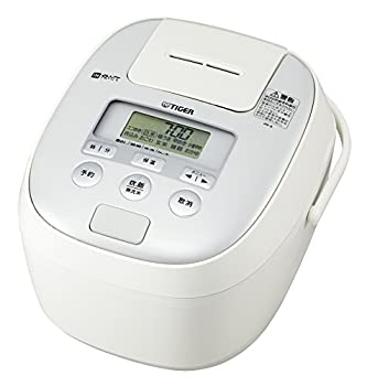 【中古-非常に良い】タイガー 炊飯器 5.5合 IH ホワイト 炊きたて 炊飯 ジャー JPE-B100-W Tiger