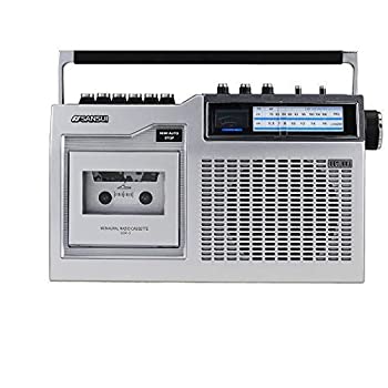 【中古-人並み外れたに好いたらしい】SANSUI ラジカセ SANSUI S（しろがね色） SCR-3