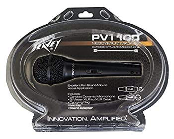 【未使用】【中古】PEAVEY ボーカル用 ダイナミック マイクロフォン PVi 100 (XLRマイクケーブル付き) 【国内正規品】