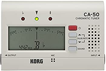 【中古】KORG クロマチックチューナー CA-50 吹奏楽 ブラスバンド オーケストラ ギター 声楽 アカペラ 個人練習に最適 アウトプット有り 135時間連続稼働