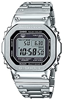 【未使用】【中古】[カシオ] 腕時計 ジーショック Bluetooth 搭載 電波ソーラー GMW-B5000D-1JF メンズ シルバー