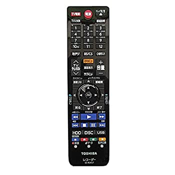 【中古】東芝REGZAブルーレイディスクレコーダー用遠隔操作SE-R0457(東芝部分品吊りひも：79106485)