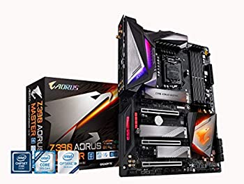 【中古-人並み外れたに好いたらしい】【インポート･日本遣りくち】GIGABYTE Z390 AORUS MASTER ATX ゲーミングマザーボード 黒いこと [Intel Z390心付け書き割り積み上げる] MB4594