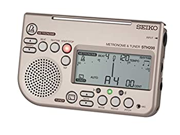 【中古】SEIKO セイコー メトロノーム&チューナー ゴールド STH200K 8,401円